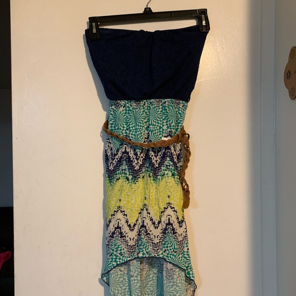 Blue Maxi summer dress